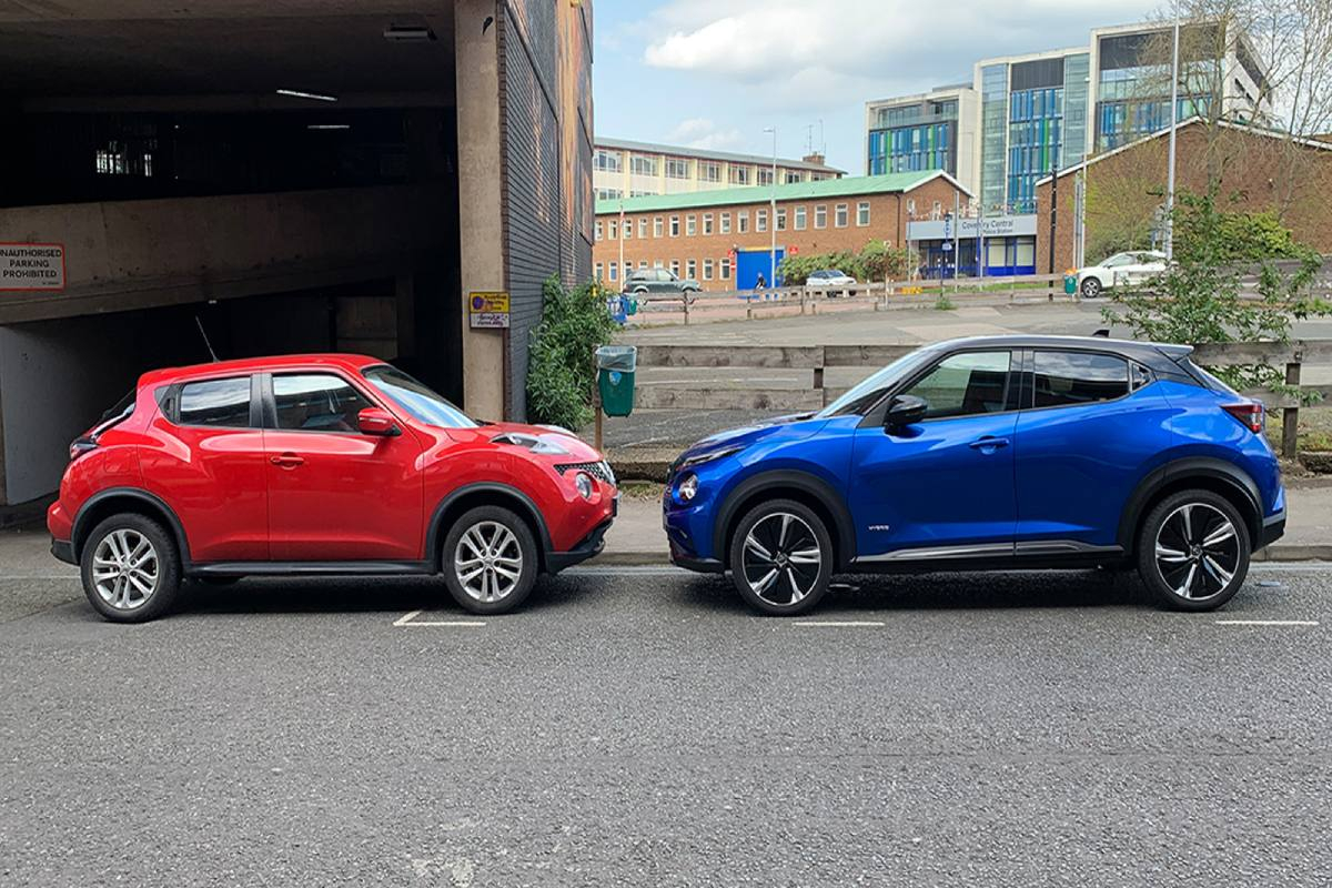 Nissan Juke Old Vs New Regit Nissan Juke Old Vs New Regit