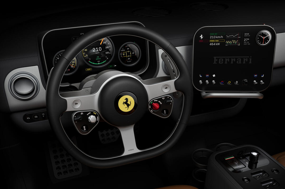 Ferrari’s first EV has 1000bhp—but its biggest shock? No touchscreens.