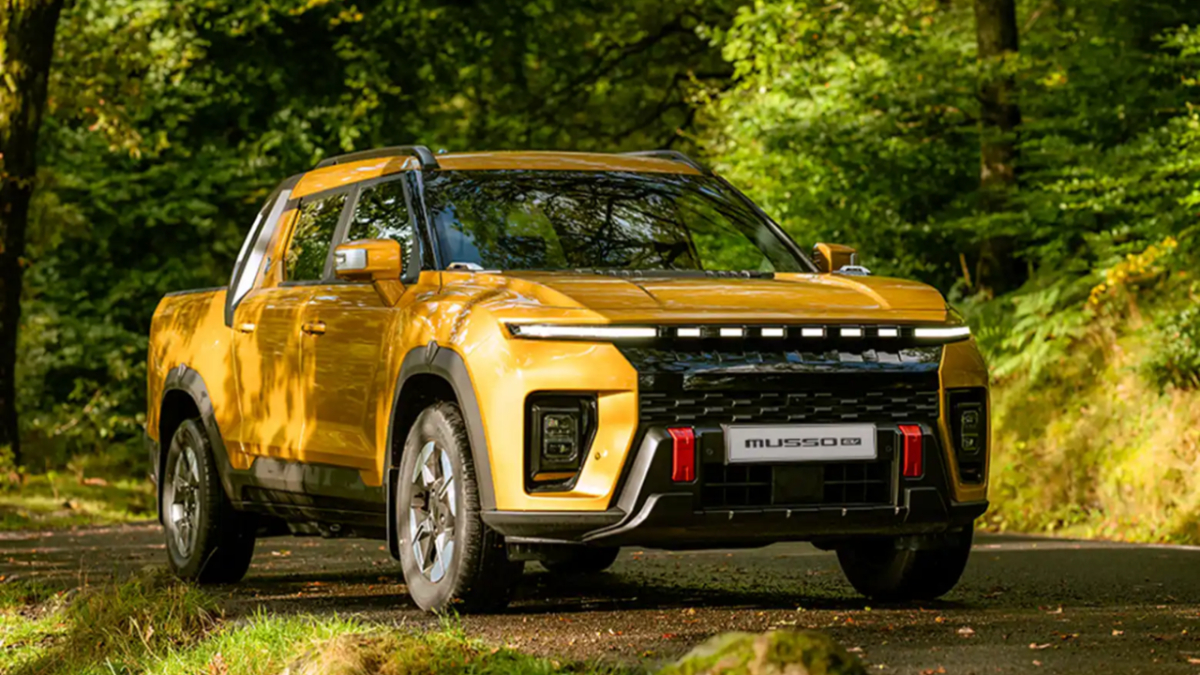 KGM Musso EV from £42,495: The electric pick-up you can actually afford