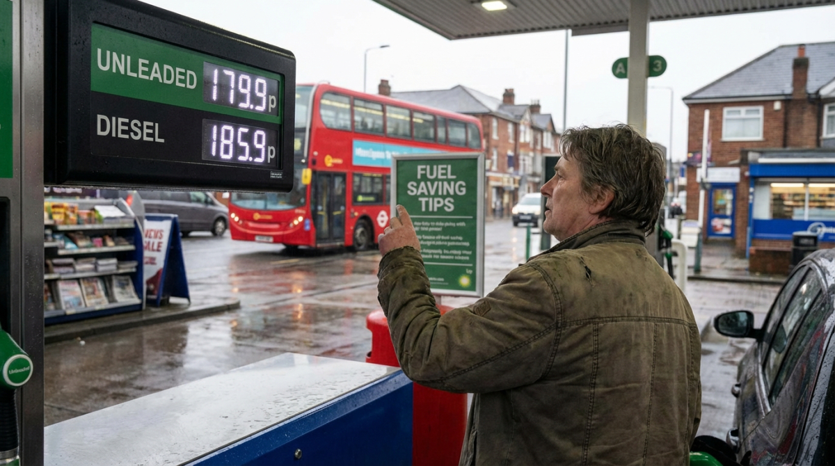 One in seven UK drivers cutting back on food to afford rising fuel prices