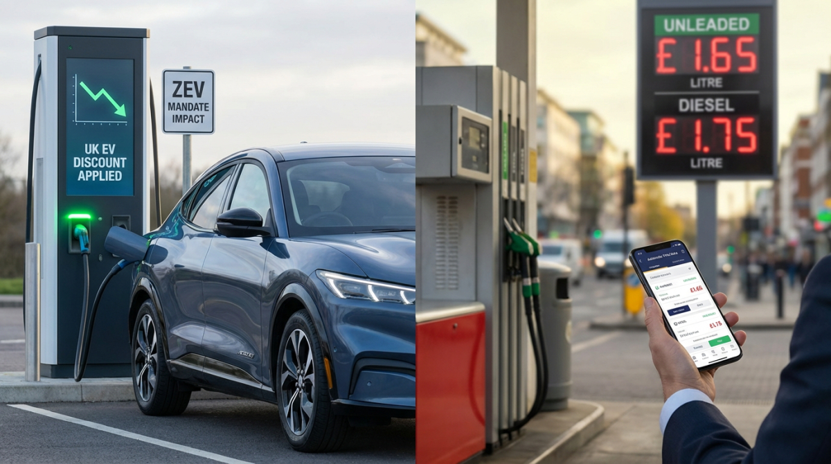 Electric car vs petrol prices: EVs now cheaper in UK