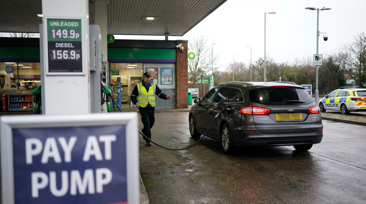 Fuel theft in the UK jumps 13% as more drivers struggle to pay