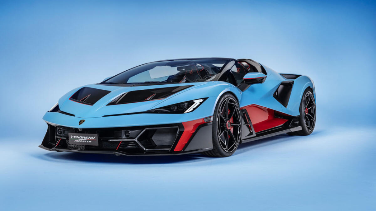 Lamborghini Fenomeno Roadster revealed: 1,035bhp roofless hypercar