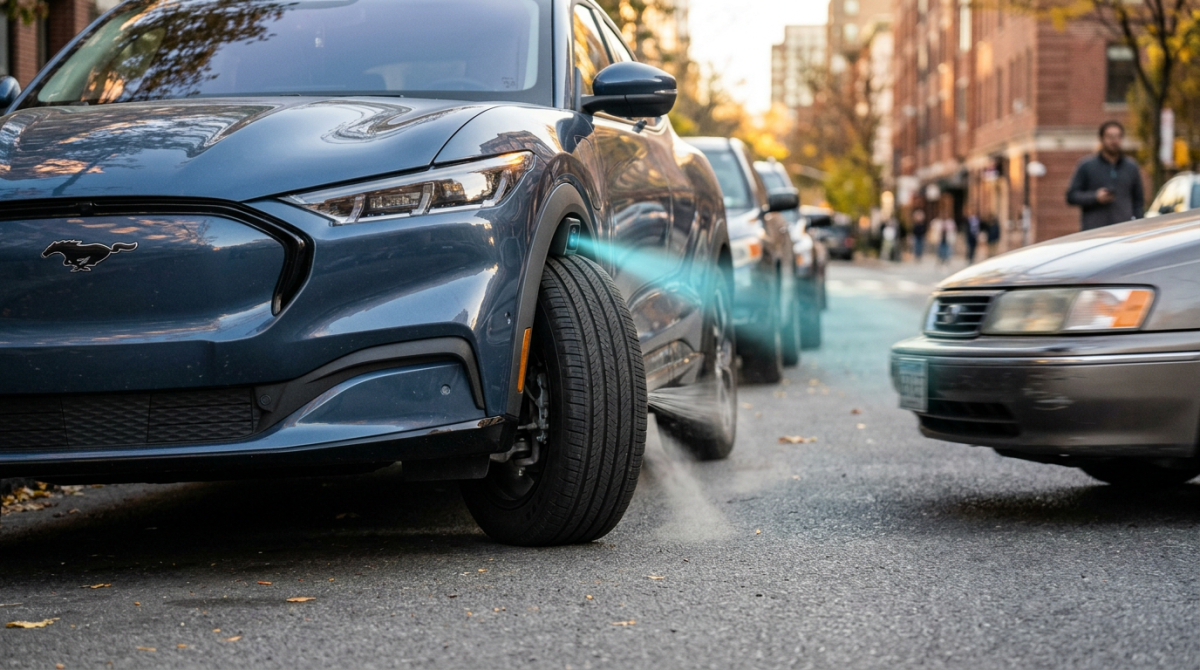 Ford’s latest patent could let parked cars avoid incoming bumps