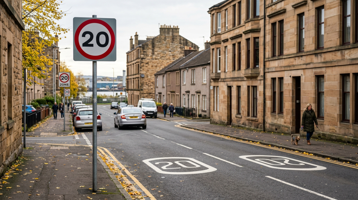 Glasgow 20mph zones: Why 3,800 streets are changing