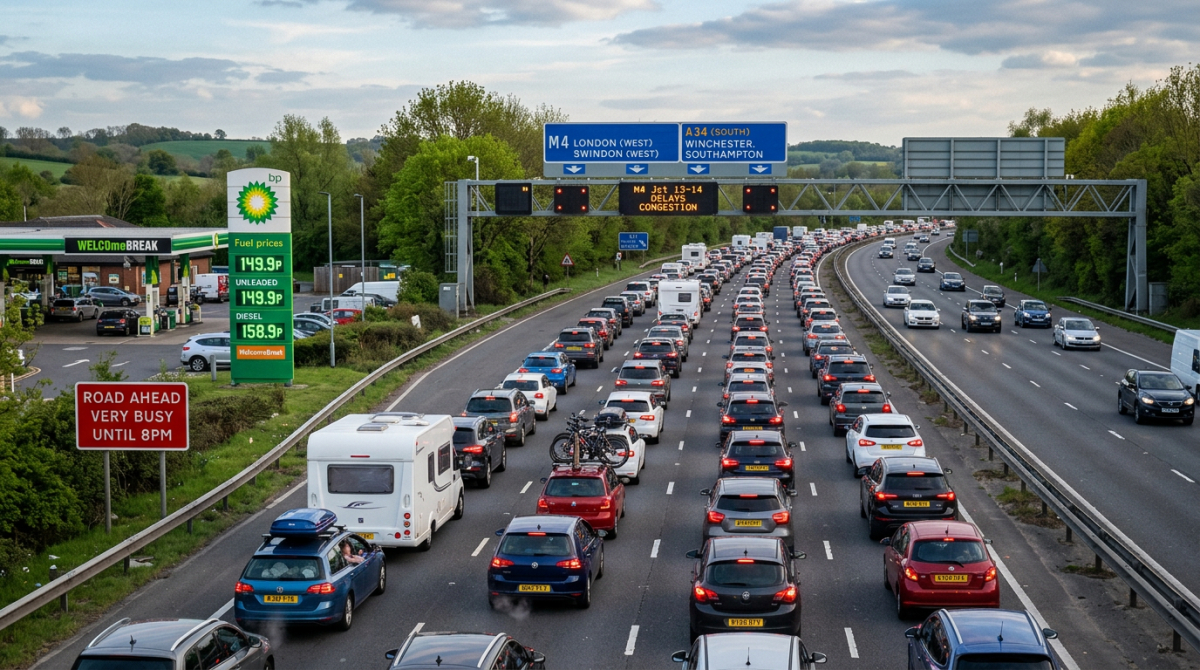 Avoid the gridlock: Worst times to travel this bank holiday revealed