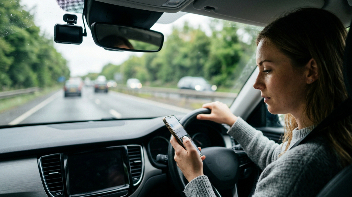 UK AI camera trial: 81% support phone driving crackdown