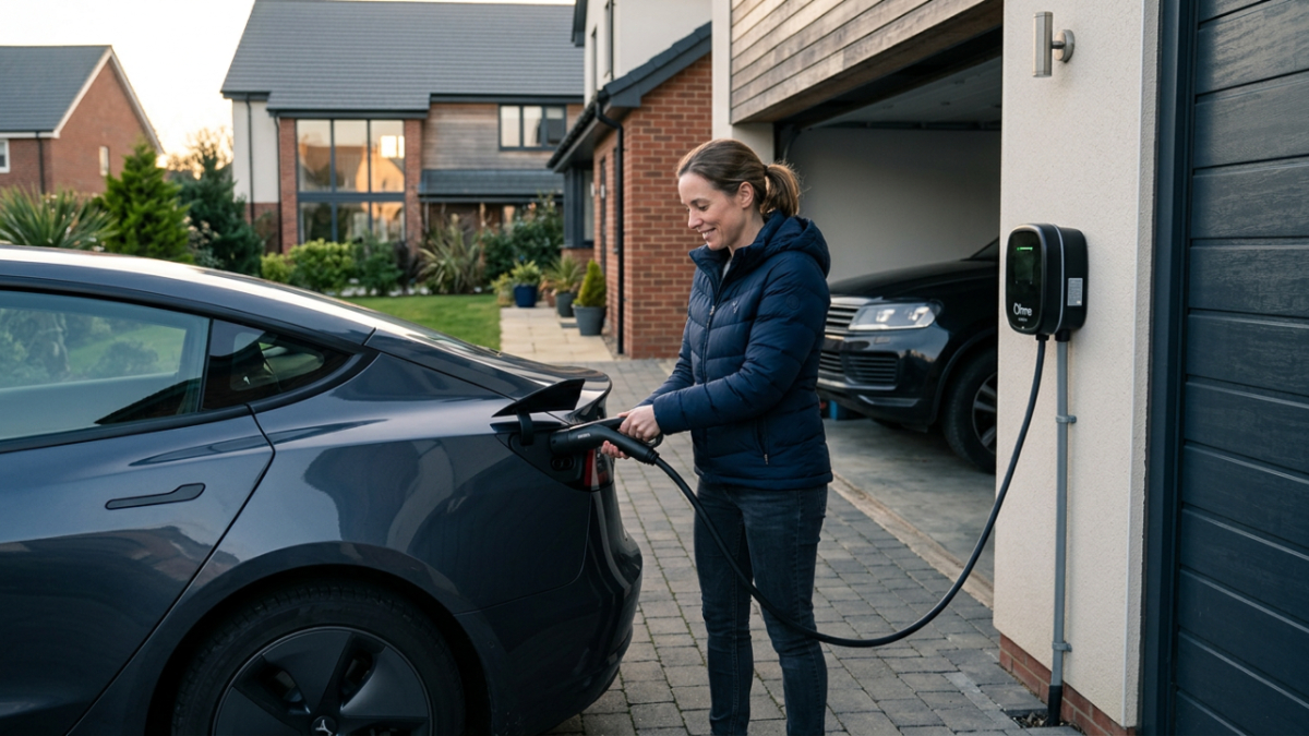 How to charge an EV at home (UK guide 2026): costs, speeds and smart savings